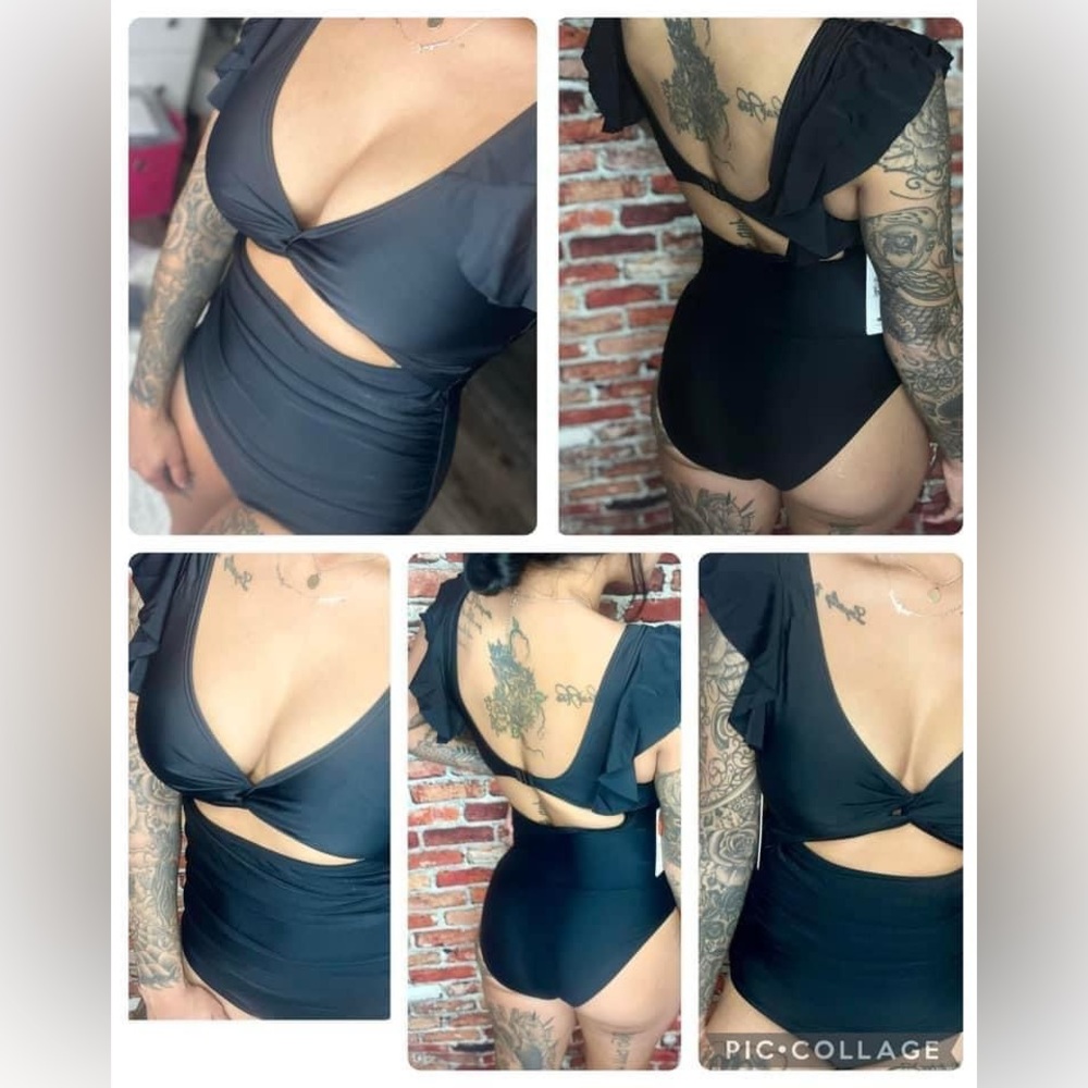 One piece swim